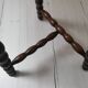 Tabouret tripode vintage