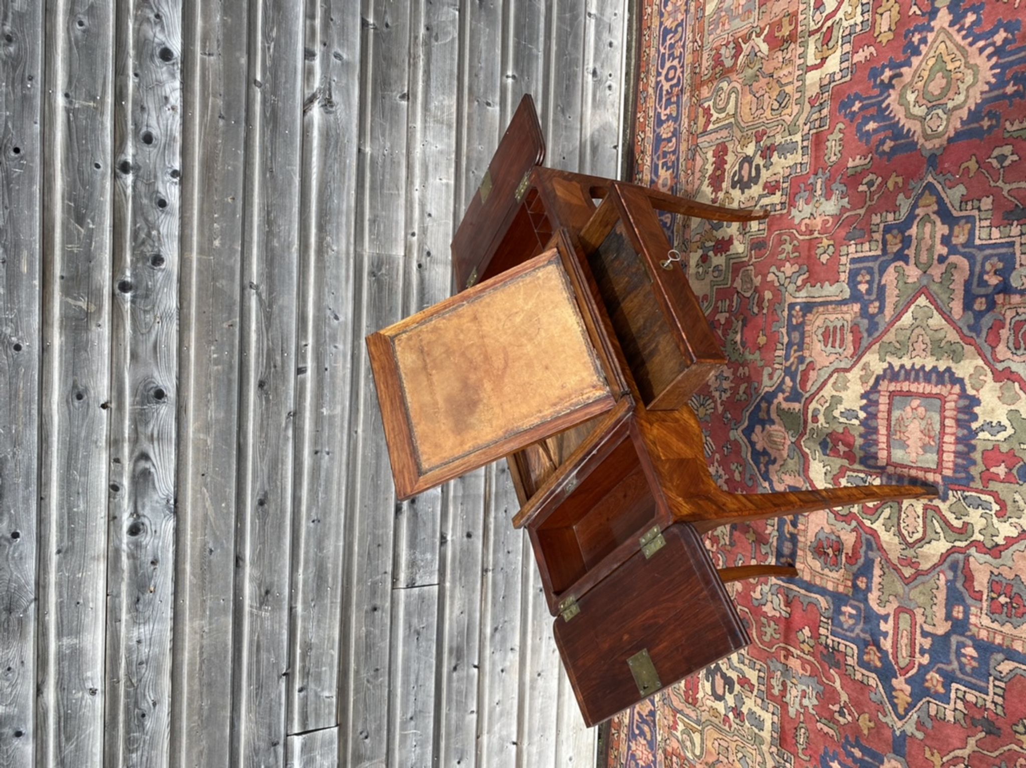 Table Liseuse In Marquetry Stamped Louis XV XVIII Century