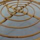 Italian Bamboo & Glass Coffee Table, 1950s
