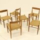 Set of 6 Rosewood Dining Chairs by H.W.Klein for Bramin, Denmark, 1960s