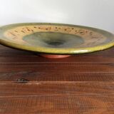 Glazed terracotta dish