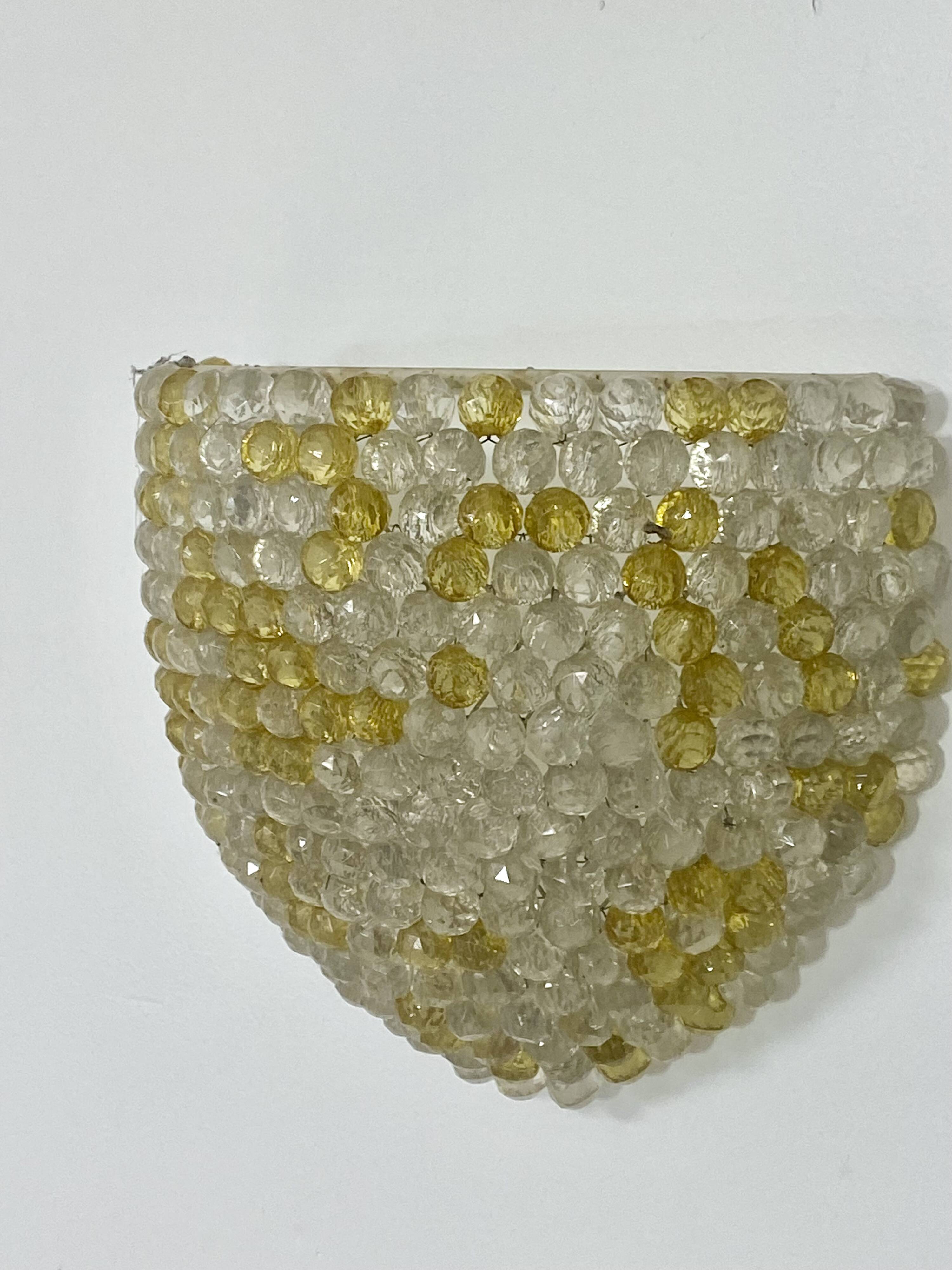 Paire d’appliques murales vintage – Années 70