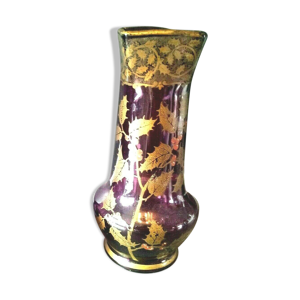 Vase Art Nouveau verre