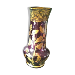 vase art nouveau verre