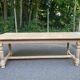 Table à manger de ferme rénovée 210cm du XXème
