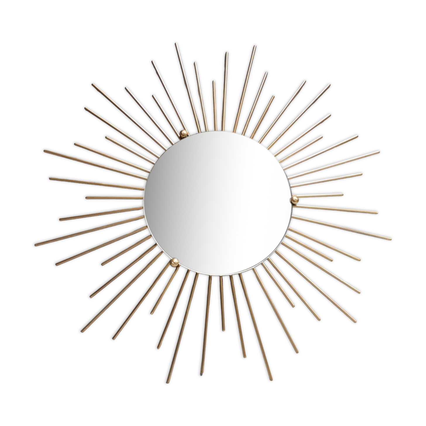 Vintage 50's sun mirror