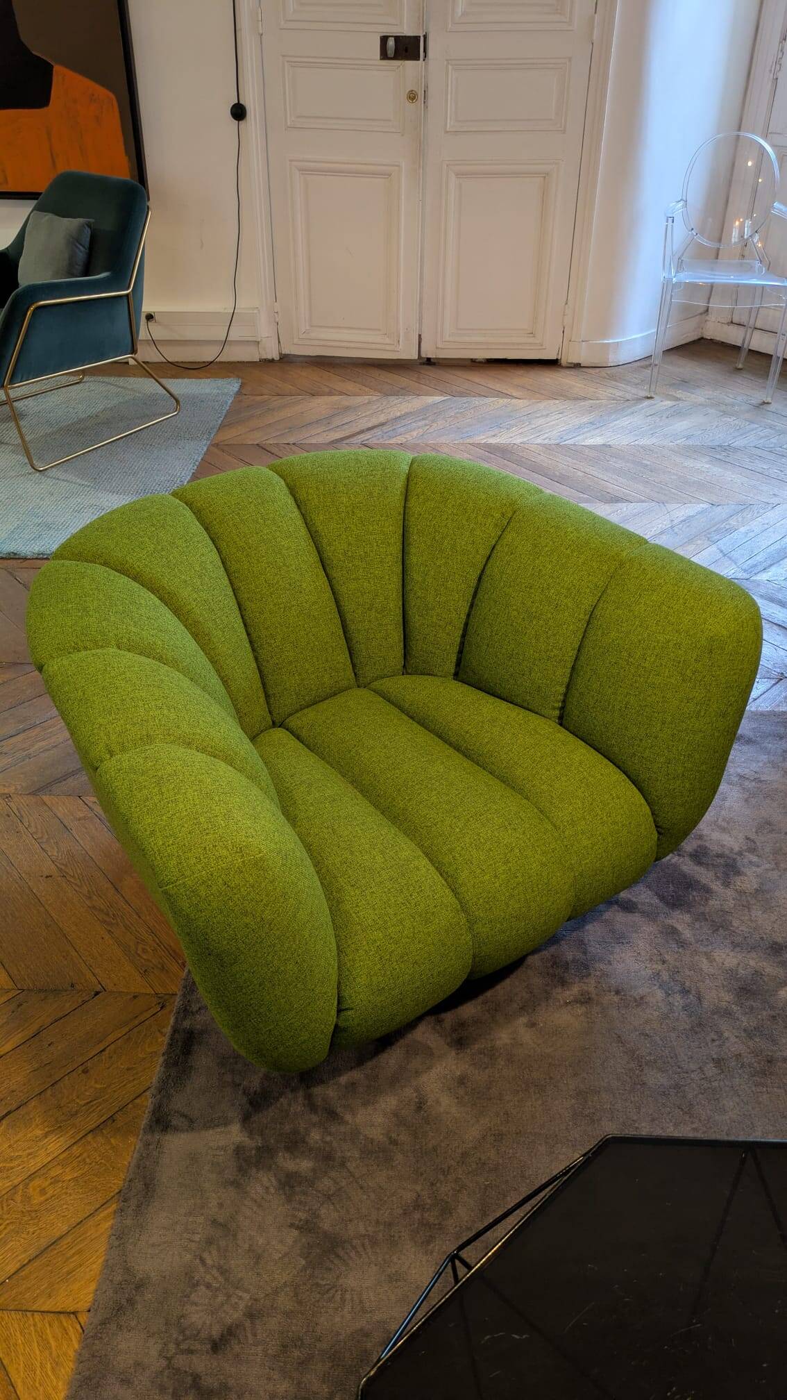 Fauteuil ODEA 2, design Roberto Tapinassi et Maurizio Manzoni