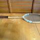 Vintage Wooden Tennis Racket #E214