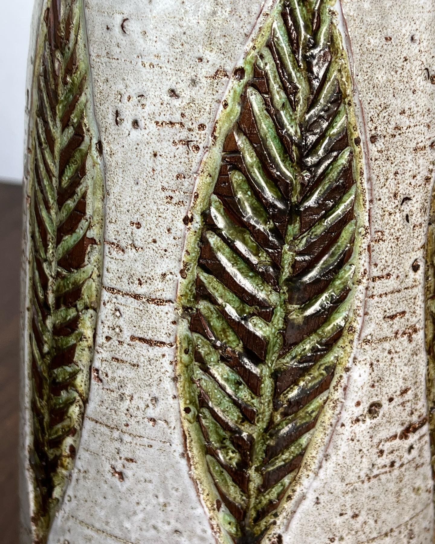 Ceramic vase by Marcel Giraud signed Cardelle