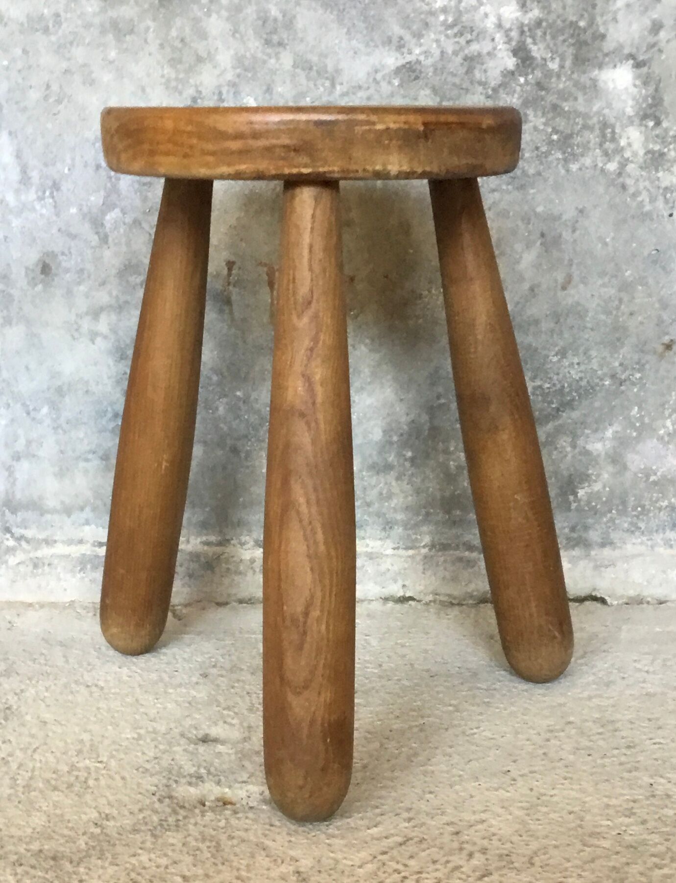 Vintage tripod farm stool - 1960