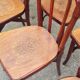 Set de 6 chaises bistrot Fischel et EV