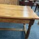 Table de ferme ancienne Louis XIII en chêne massif – Console / Îlot d'