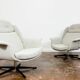 Chaises pivotantes vintage grandes "b7041" de zpm radomsko, pologne, 1970
