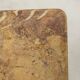 Table basse rectangulaire en marbre Sarrancolin. Travail contemporain