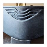 Vase soliflore noir mat