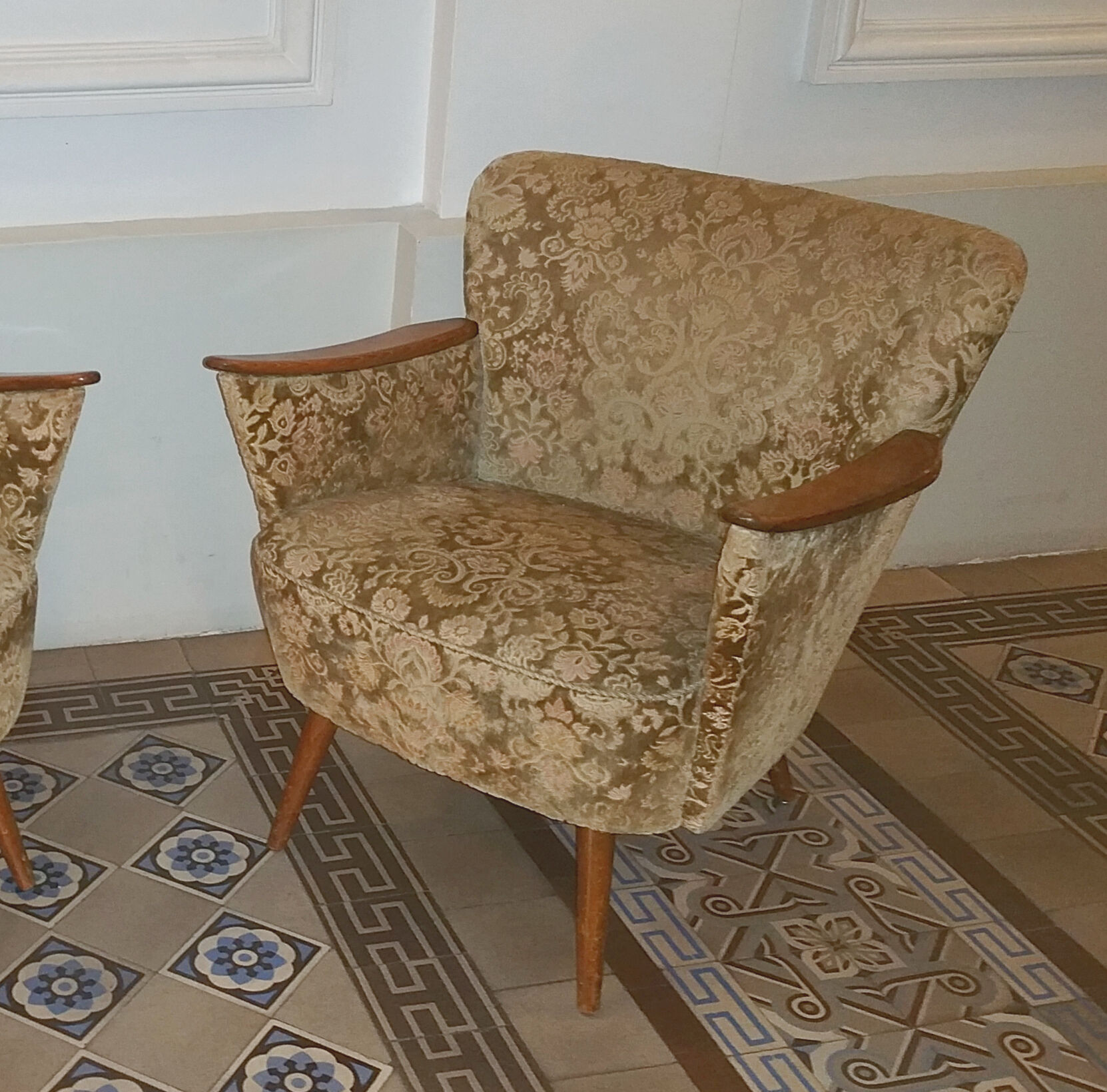 Club years 50-60 Danish vintage armchair