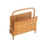 Rattan vinyl holder