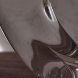 Paire de bougeoirs deux branches cristal