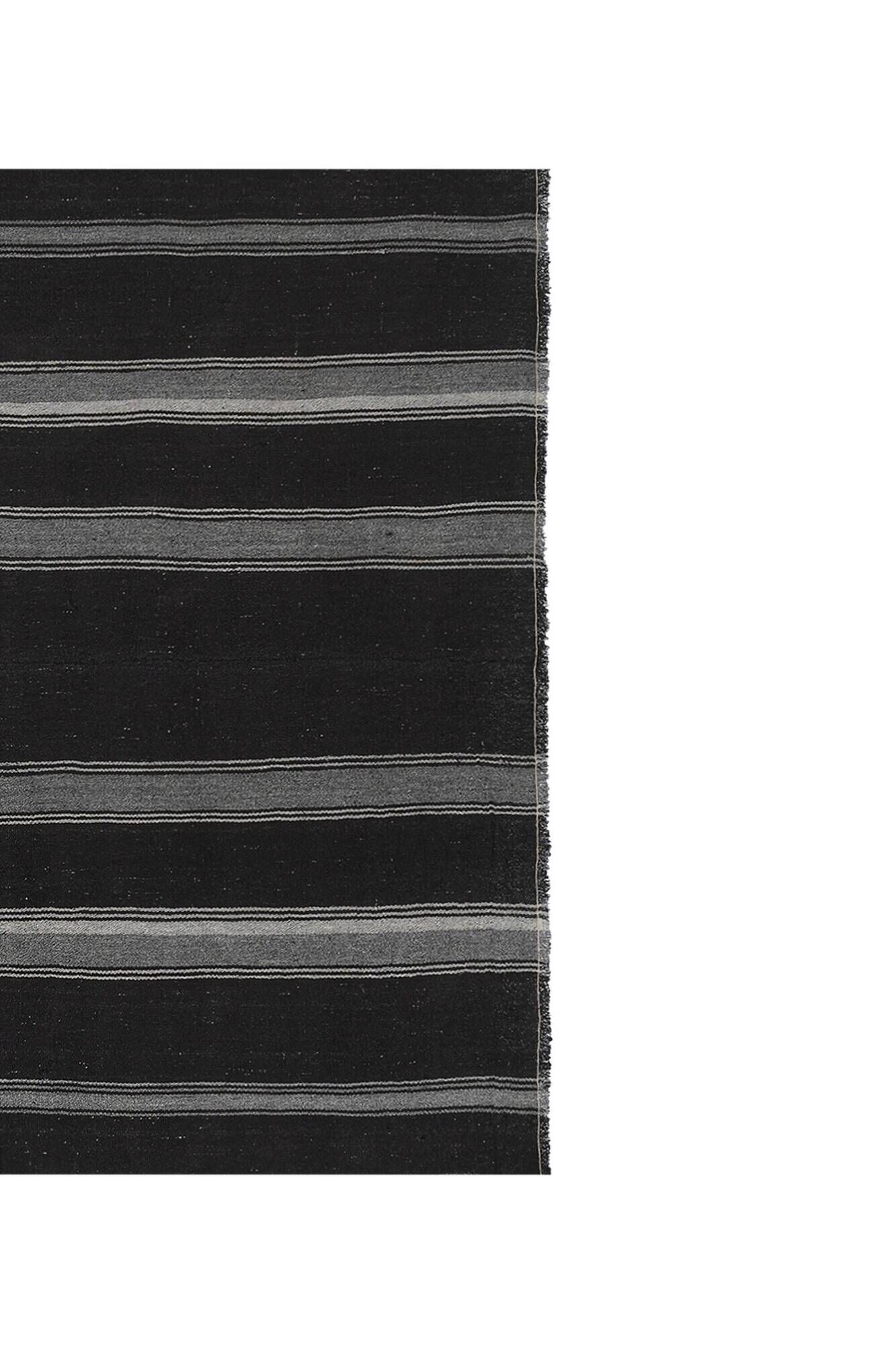 Kilim turc vintage tissé main 203x220 cm