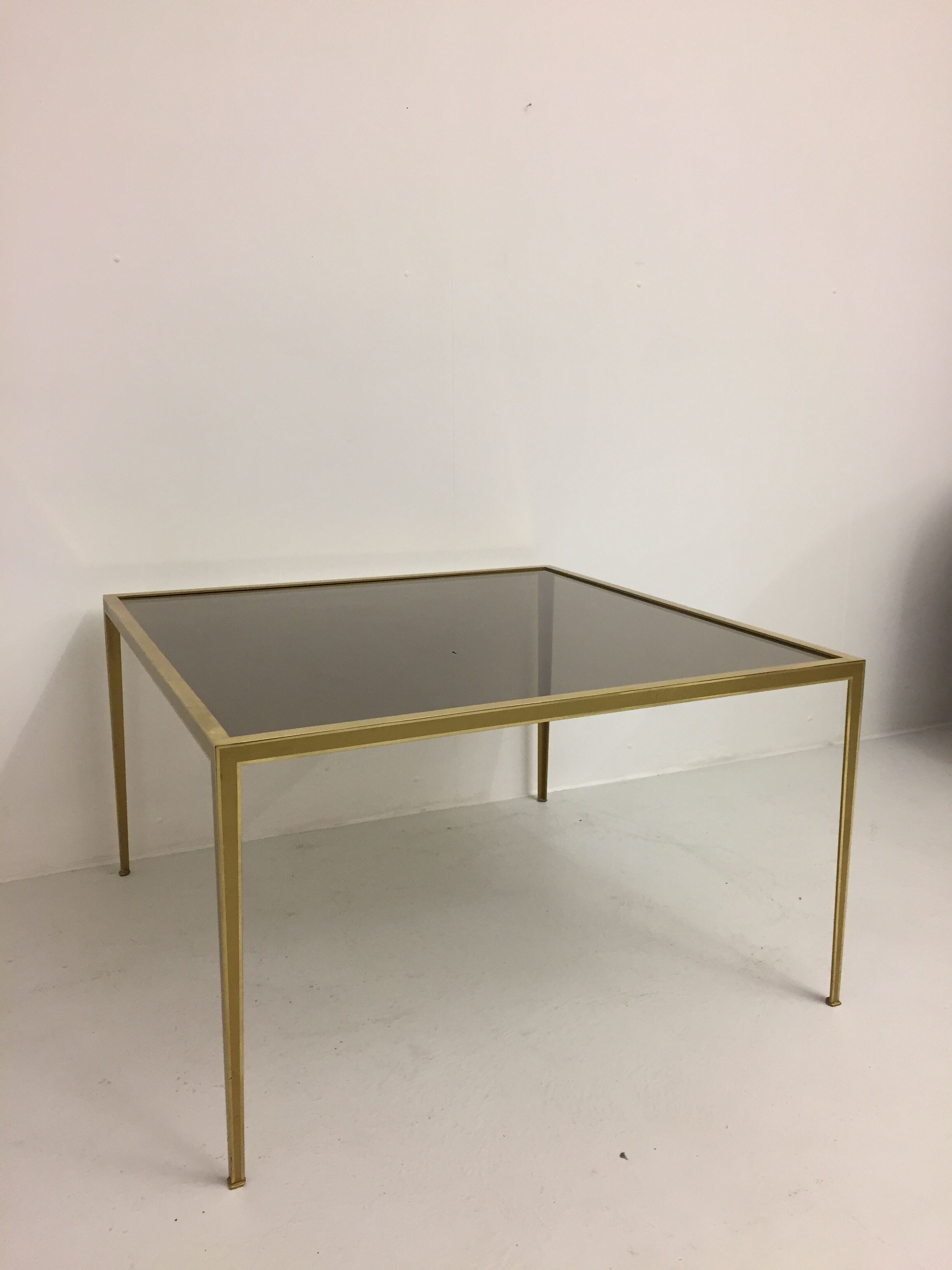 Table basse en laiton de Deutsche Werkstätten
