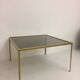 Table basse en laiton de Deutsche Werkstätten