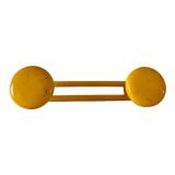 Yellow retro coat rack