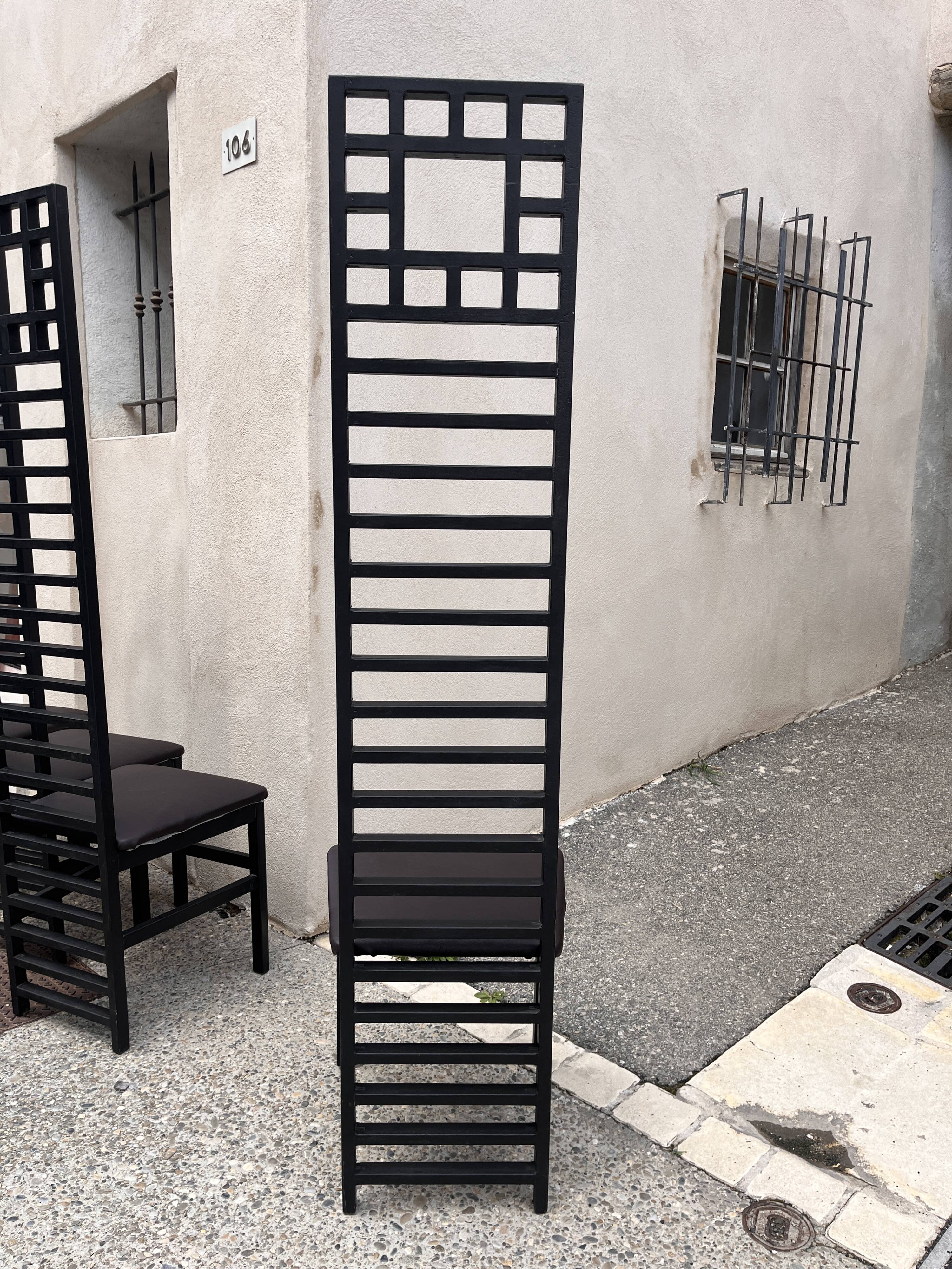 4 designer chairs from the 70s/80s.
