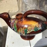 Cruche chevrette céramique vintage 70 vallauris