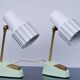 Mid century stilnovo pair bedside lamps