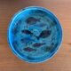 Fish pottery bowl by Aldo Londi for Bitossi, Italy, 1960s.