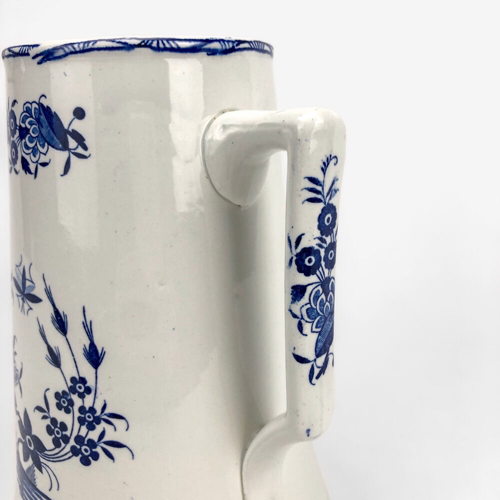 Boch Brothers earthenware pitcher with fly decoration