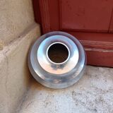 Vintage chrome vase/pot