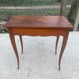 All-purpose cabaret table made of solid wood with drawer