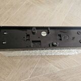 Hammered glass wall light