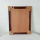 Vintage bamboo and rattan mirror from the 60s/70s, 50*40 cm.