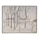 Oil painting on panel Winter landscape with snow Signed Bazin