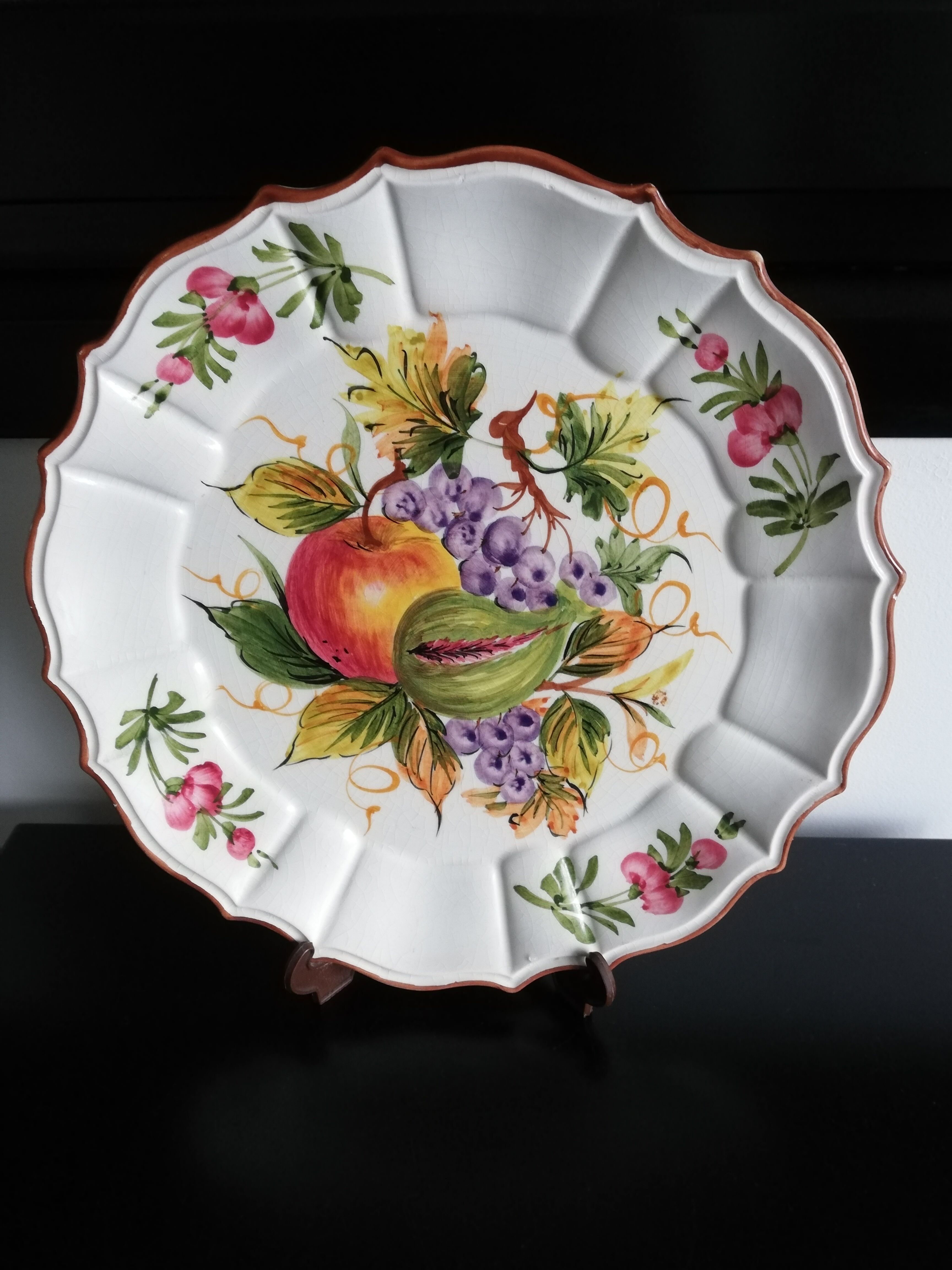 Decorative plate Vecchia Bassano