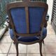 armchair with footrest
