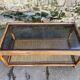 Roche Bobois bamboo coffee table