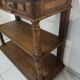 Console à tiroirs en chêne de style Henri II