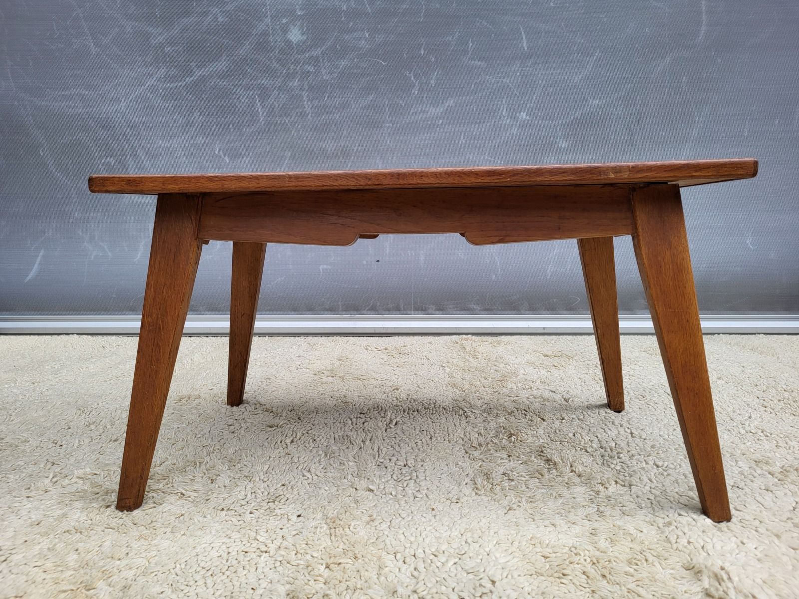 Table basse portique reconstruction 1950