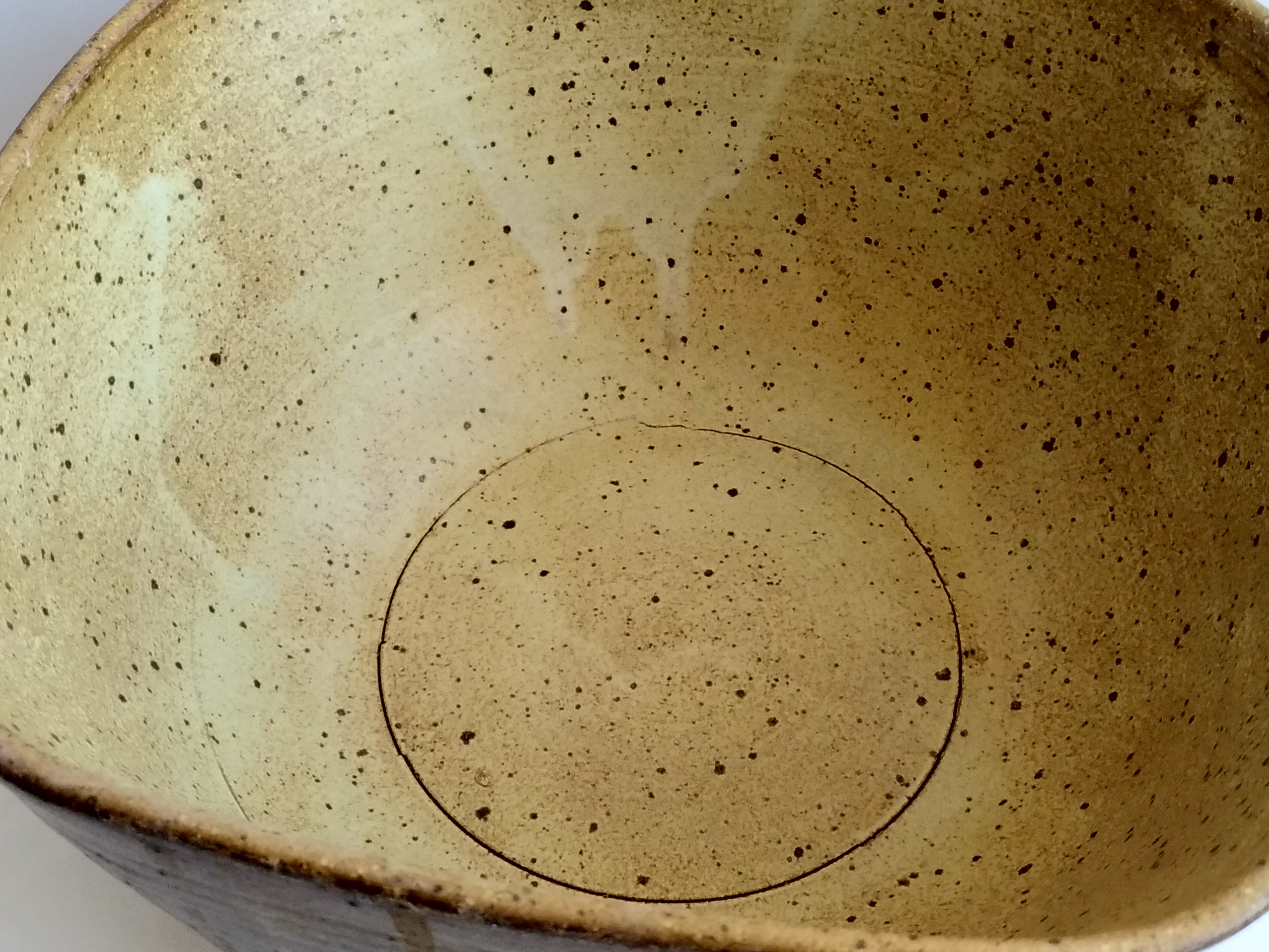 La Borne Puisaye pyrete sandstone cup 1970