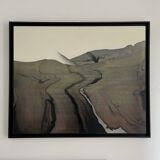 Tableau abstrait Giovanni Taormina 1989
