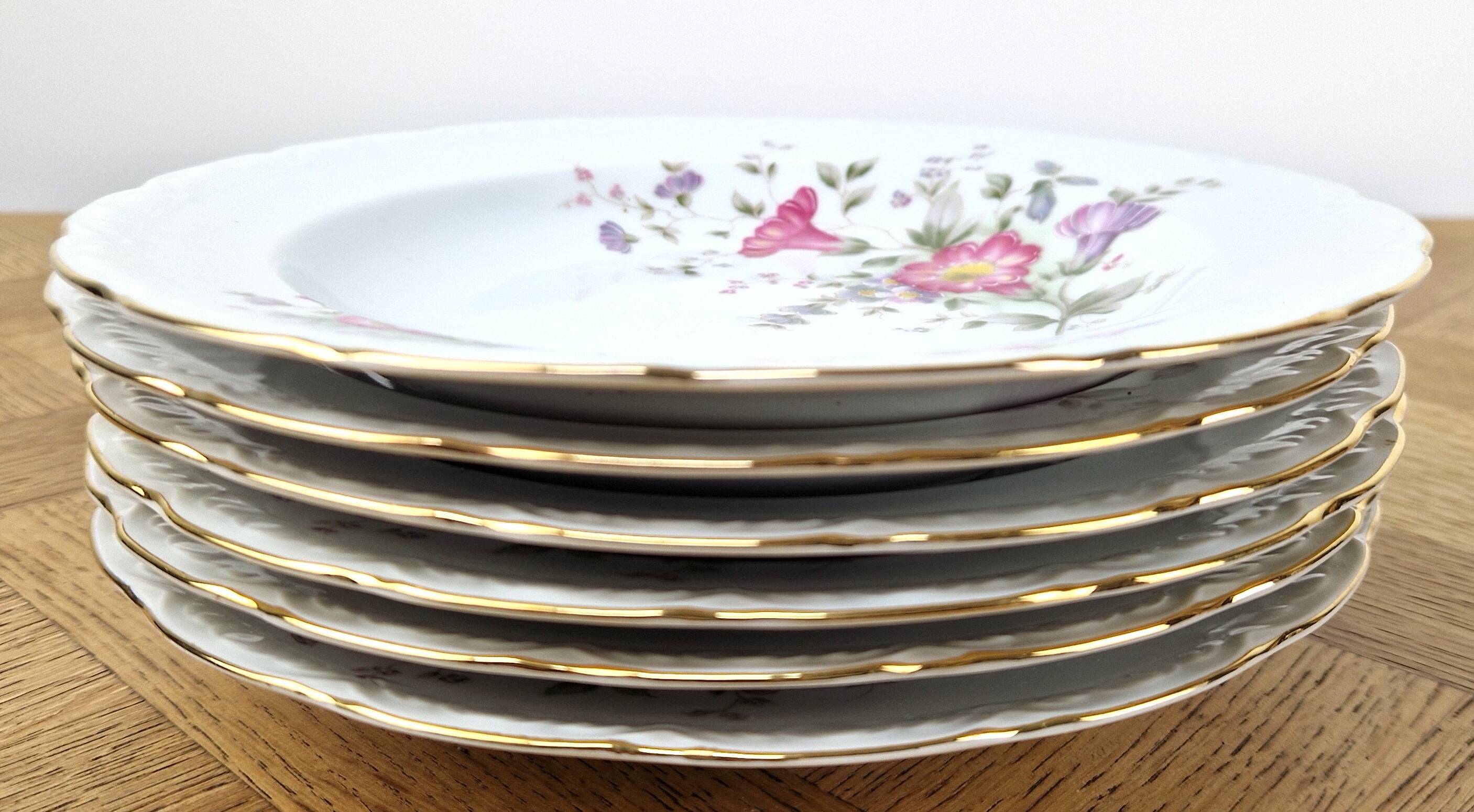 6 vintage deep plates MITTERTEICH Bavaria