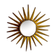 Miroir soleil, gilded metal with gold leaf, Italy, 1960