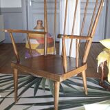 Baumann Fan armchair with bars