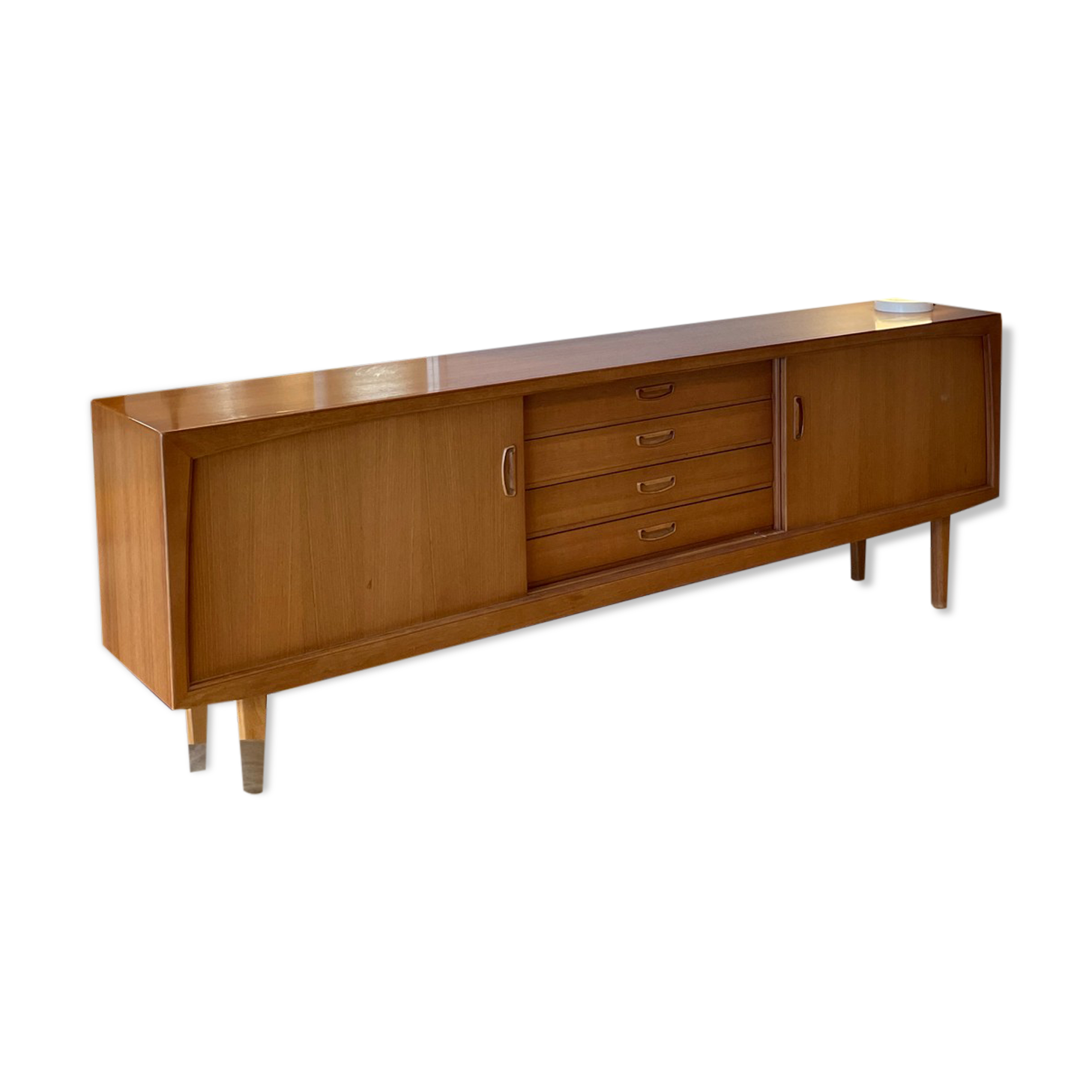 Blond teak sideboard, Germany, 60 ́s