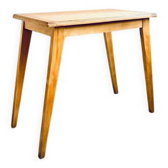 Table appointment / small desk with compass legs 1950
