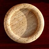 Cecilia – Travertine Round Tray  | W20cm H 2cm