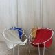 4 outdoor armchairs - 1950s - France